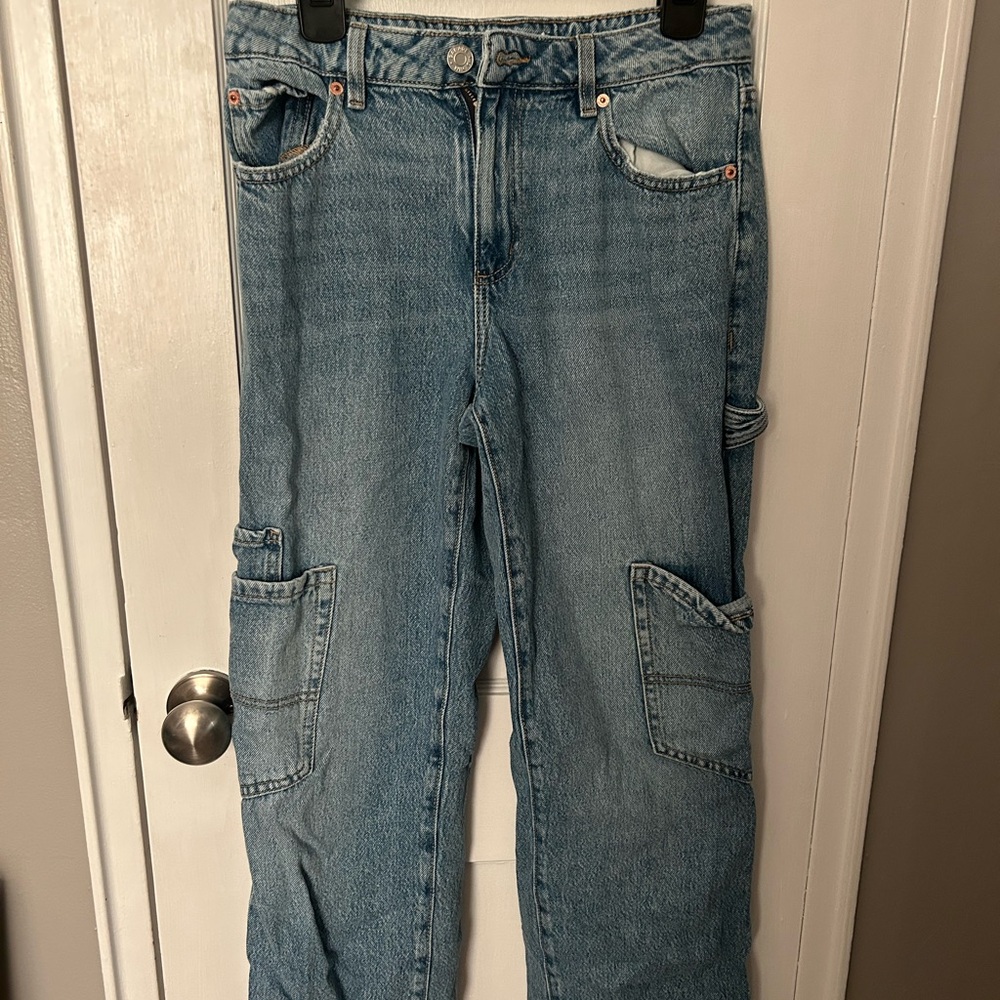 GARAGE Slouchy Cargo Jeans